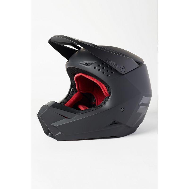 Мотошлем подростковый Shift White Label Blac Youth Helmet Matt Black
