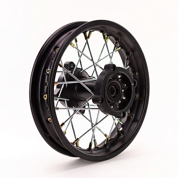 Обод колеса для питбайка задний 1.6х10" 32 спицы стальной